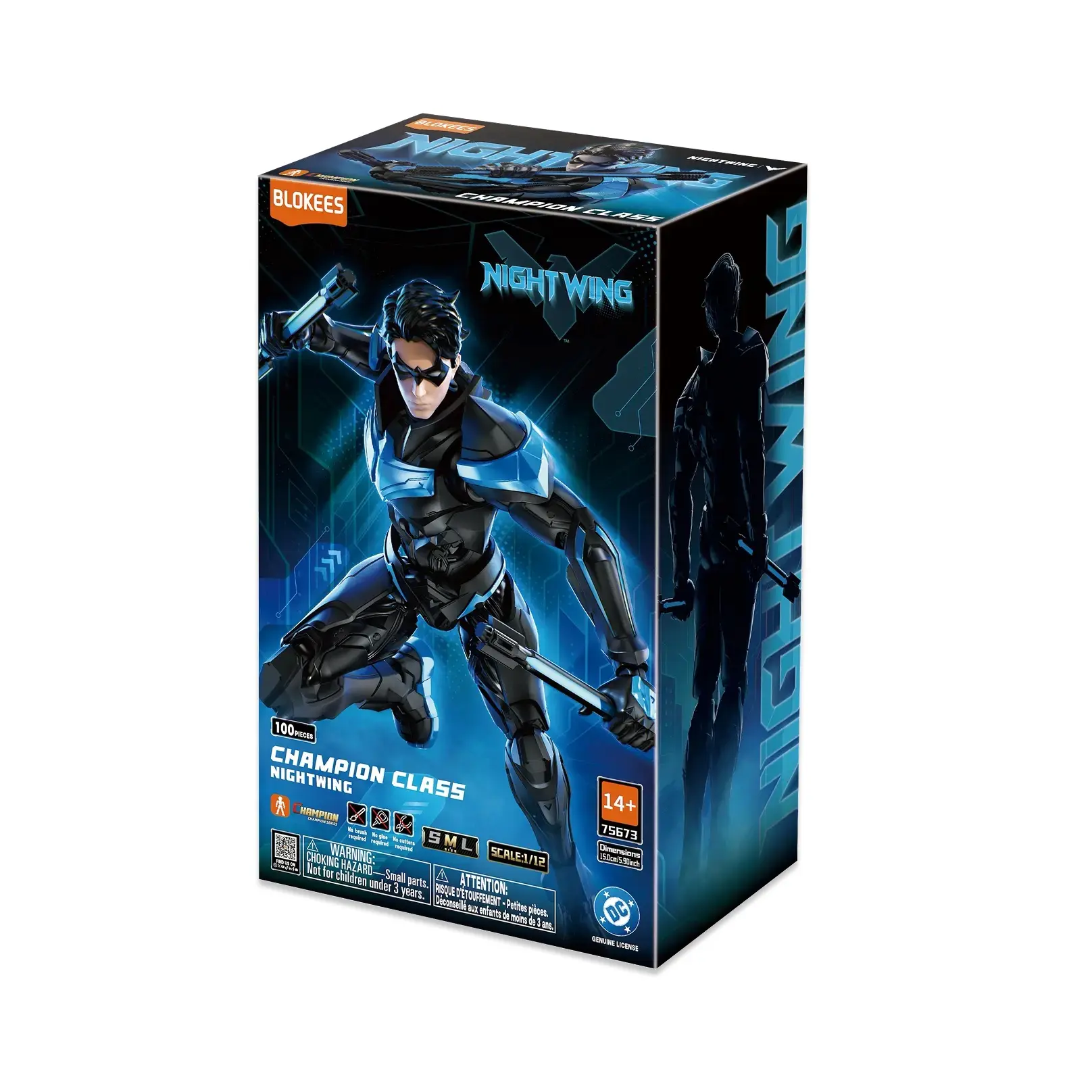 DC Champion Class Nightwing | Blokees DC Champion Class Nightwing | Blokees