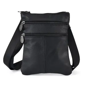 La Marey Cowhide Leather Crossbody Bag