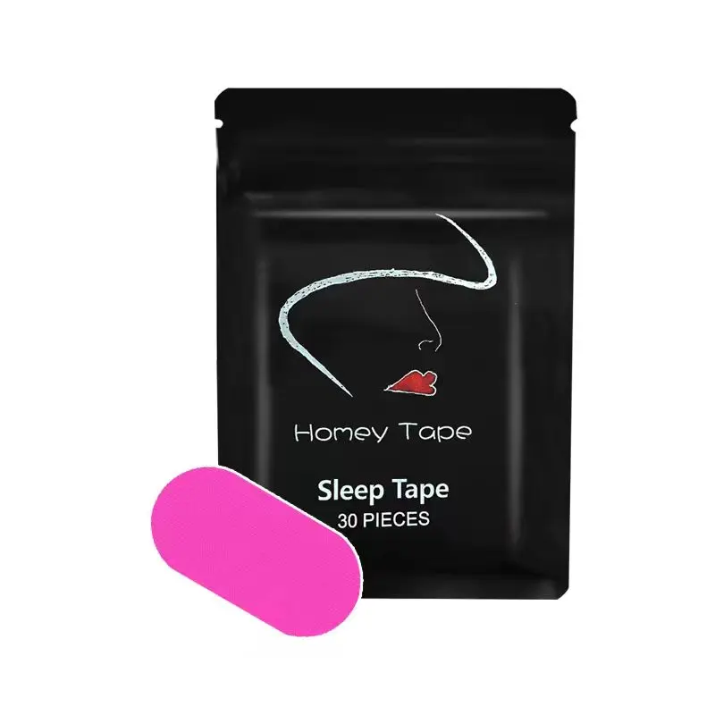 Lunra Mouth Tape for Sleeping, Gentle Adhesive Cotton Strips for Sensitive Skin, High Flexibility Anti-Snoring Aid - 30 Hygienic Strips, Extended Wear, Sleeping Aid, Medical, Sheet, Skin-Like Stretch