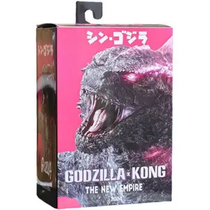 SQUISHVERSE NECA Godzilla's New Godzilla Vs. Kong 2 Rise Of An Empire Movie Same SHM Movable Figure Model