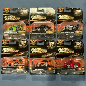 Jada Small Block Fast and Furious set of 6 diecast car 1:64 scale