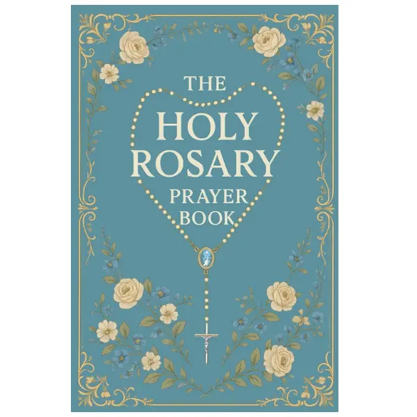 Catholic Holy Rosary Prayer Book: Daily Prayer Aid for Marian Devotion, New Release Rosary Guide with Scripture, Meditations, and All Mysteries, Gifts For Baptism
