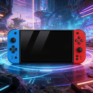G90 Retro Portable Handheld Game Console, 7.0 Inch HD Screen, Comfortable 3D Buttons, 4000mah Large Capacity Battery, Best Gift Choice, Handheld Gaming Console, Rechargeable Game Console