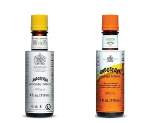 Angostura Bitters Aromatic and Orange Bitters (Combo- Pack) - 4oz Bottle Beverage