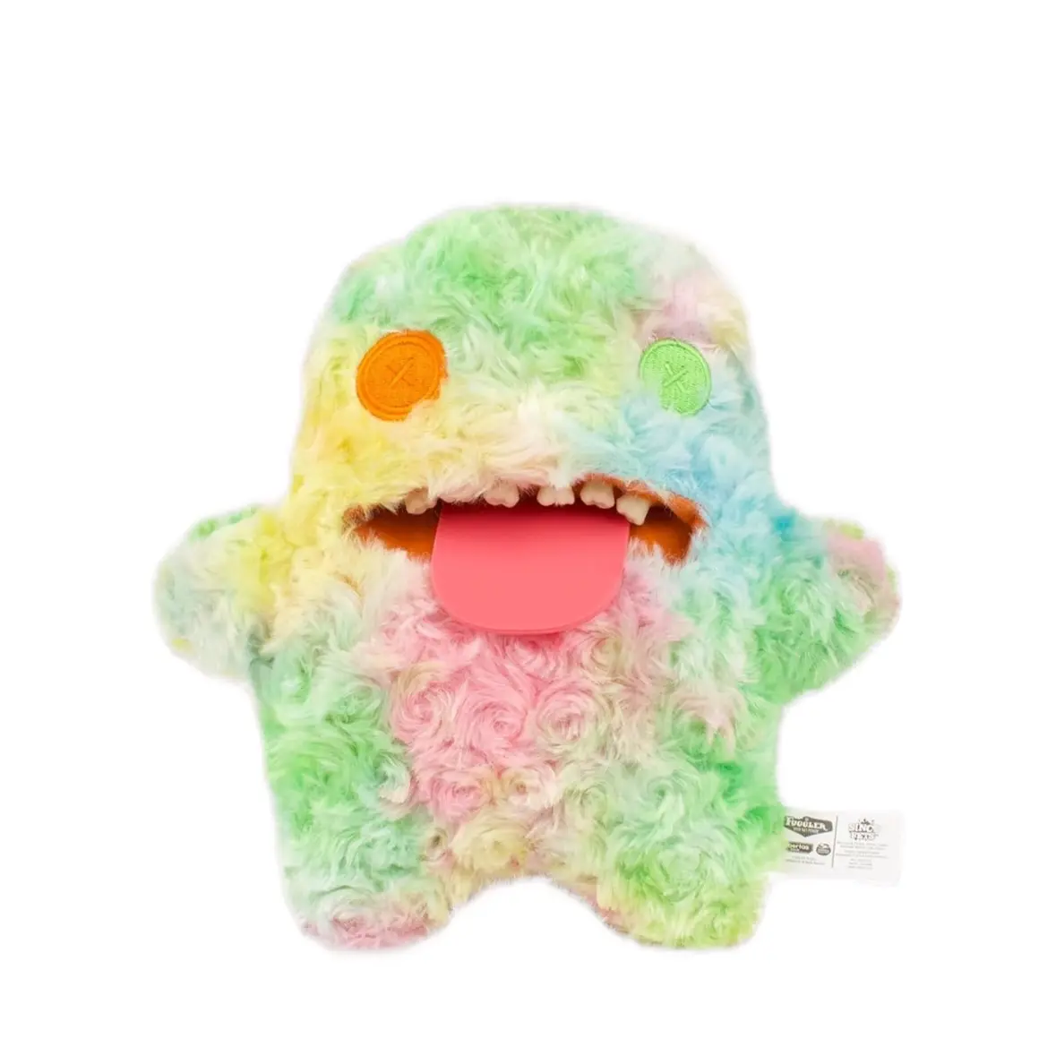 (Dog toy) 3 pack Fuggler Funny Ugly Monster Assortment 2-3 Pack - Soft Plush Dog Toy with Stitching, Squeaker, Crinkle Ears & Rubber Teeth Mate