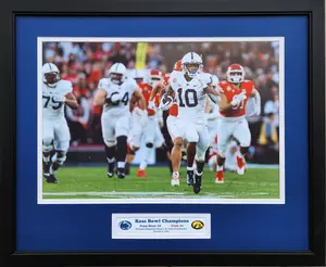 Penn State 2023 Rose Bowl Champions Custom Framed Picture