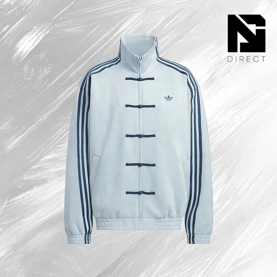 Adidas Originals CTT Jacket 'Blue'– Men's Lifestyle Sneakers – Shoes For Man -Vintage-Spring & Summer-Inspired Running Shoes, Shock-Absorbing Comfort, Gym To Streetwear Casual Wear-back to school-KT3846