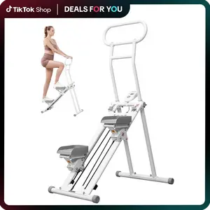 【Live exclusive】HXD-ERGO Stair Stepper Machine for Full-Body Workout with LCD Display - Home Fitness Partner for Burning Calories and Toning Muscles, Adjustable Handlebars and Pedals,,Home Fitness Equipment for Women&Men dealsforyoudays