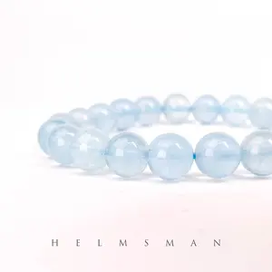 [Direct Buy] 1 Count aquamarine bracelet