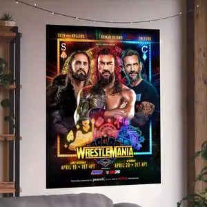 WWE Las Vegas During WrestleMania 41 2025 Poster