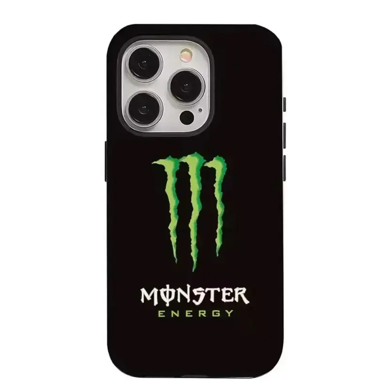 Monster Energy Street Art Phone Case – Rugged and Shockproof Protective Case for iPhone.