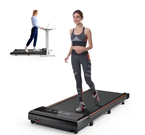 Walking Pad Treadmill Portable Under Desk Quiet Adjustable Speed for Home Office,Black