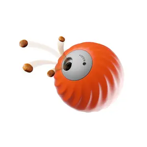 TikTokShopBlackFriday, Petgravity Snack Shack Ball Puppy Chew Toys,Dog Teething Toys for Puppy and Small Dogs,Treat Balls,Squeaky Toys,Plush Toys,Training Ball,Dog Toy, Type C Rechargeable. Gift for Pets.