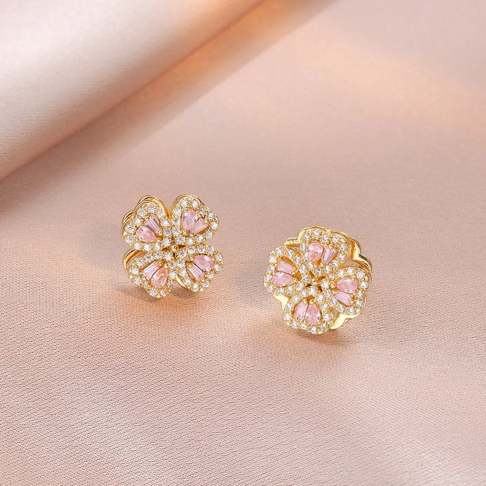 E1097 Pink Earrings