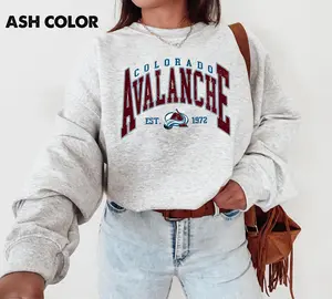 [Sale Up To 25%] Vintage Avalanche Hockey Graphic Tee, Retro Ice Hockey Fan Shirt, Mountain Sports Aesthetic Outfit, Unisex Streetwear Apparel