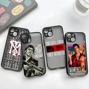 S-scarface Film classic Phone Case For iPhone 17 Pro Max Air 16 15 14 13 12 11 Mini Pro Max X XR XSMax Plus & Samsung Galaxy S25 Ultra S24 S23 S22 Plus Matte Clear Back Cover