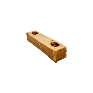 Jamoncillo De Leche Milk Fudge Traditional Mexican Candy Made with Milk and Pecan Sweet Soft Dulces Mexicanos Caramel Bonbon Snack