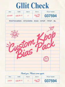 CUSTOM BIAS PACK | Photos, Stickers | Nour Pop Planet