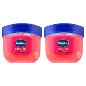 Vaseline Lip Therapy® Jelly, Rosy Lips, 2 Pack, 0.25 oz (7 g) Each
