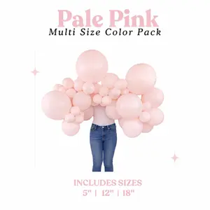 Pale Pink Balloon Pack with Optional Add-Ons