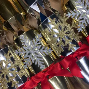 Gold and Silver Christmas Crackers