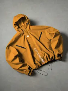 Men's Casual Raincoat, Outdoor Waterproof Lightweight Design, Perfect for Daily Wear and Travel Essentials, Comfortable and Stylish