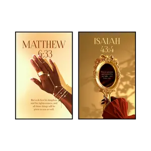 Art Print Bundle : Matthew 6:33 + Isaiah 43:4