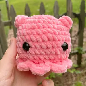 Dumbo Octopus Amigurumi Crochet Plushie