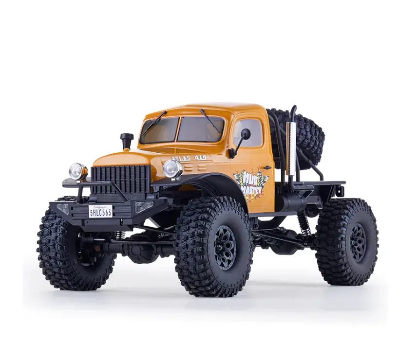ROCHOBBY 1:10 Atlas 4x4 Off-Road RC Model Car - RC Controlled Remote Controller Cars, RS Version (Battery and Charger Not Included)