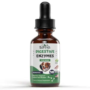 Digestive Enzyme for Dogs - Woof 'n' Purr - 30 Servings - Give your dog the digestion relief they need