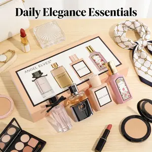 Unisex Perfume Set, Sweet Floral Scent, Mini French Spray (dry & Wet Use), Travel Size, Women's Fragrance, Spanish Version, Fragrance Discovery Set, Perfume Gift Set