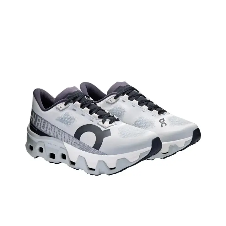 Light Silver Gray Breathable Mesh Multi-hole Hollow Ladder Thick Sole Soft Cushion Outdoor Hiking Jogging Platform Casual Sneakers