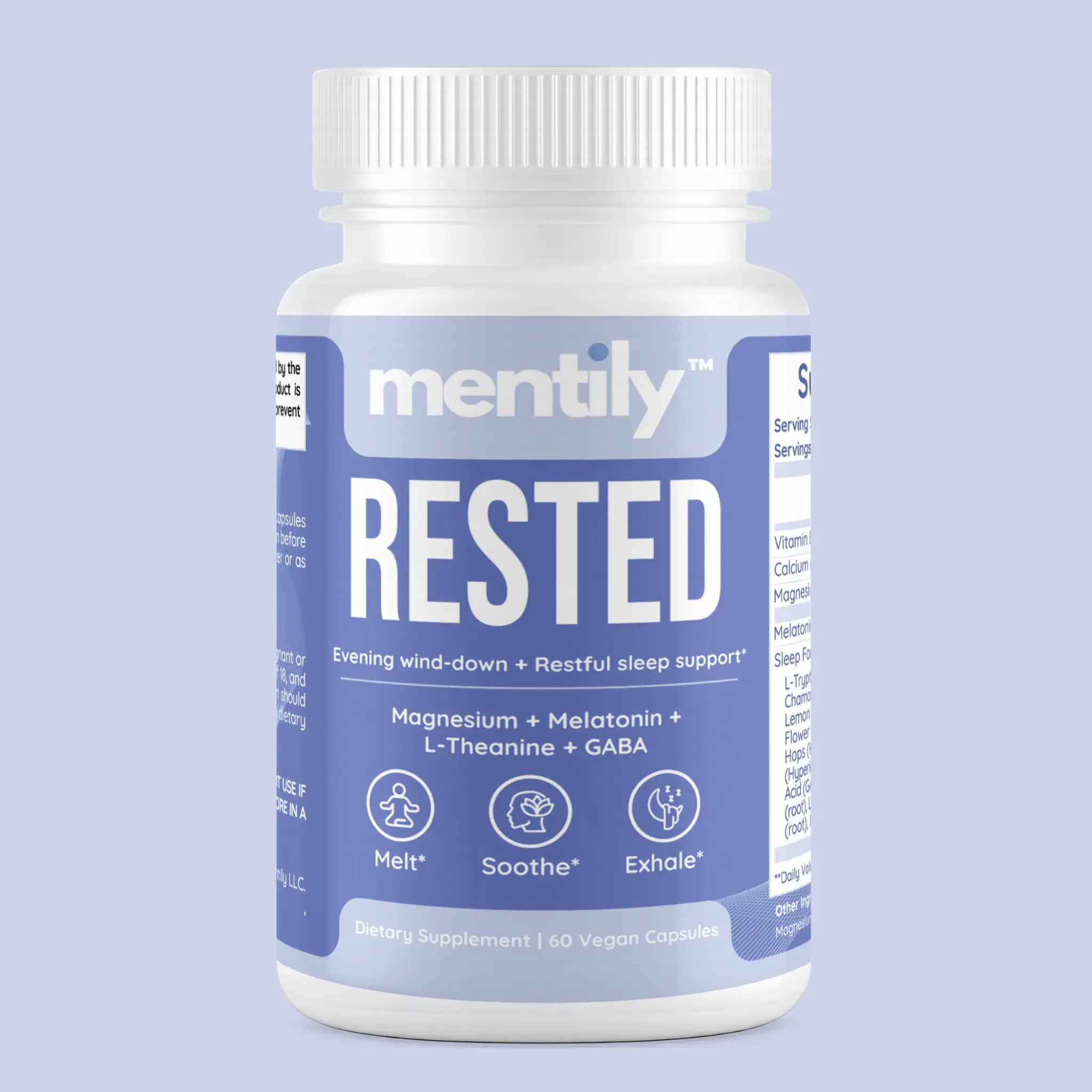 Mentily RESTED | Nighttime Relaxation & Sleep Support