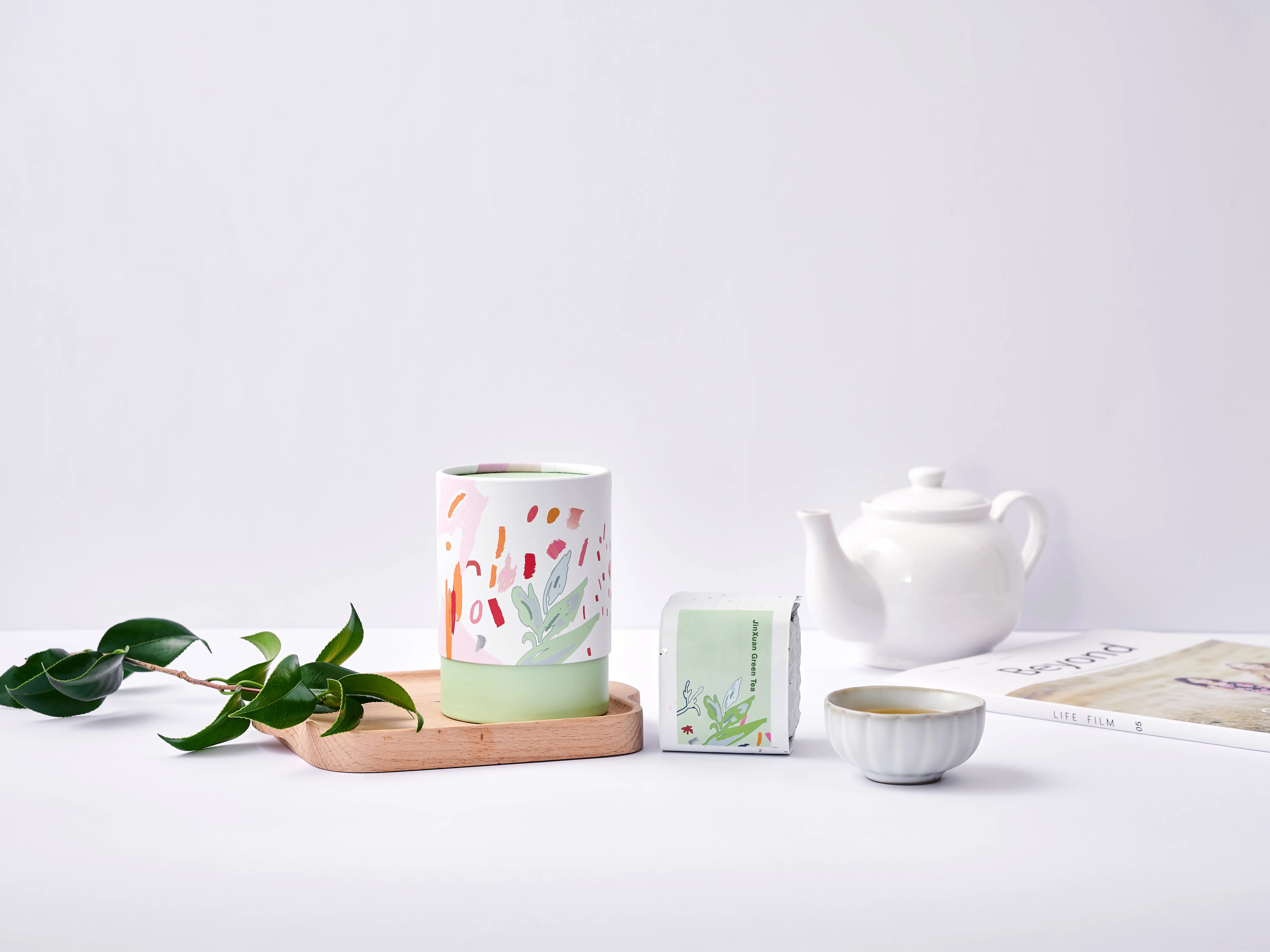 Jin Xuan Green Tea Loose Leaf — Hand-Picked Whole-Leaf Green Tea, Natural Green Pea Aroma, No Added Flavoring