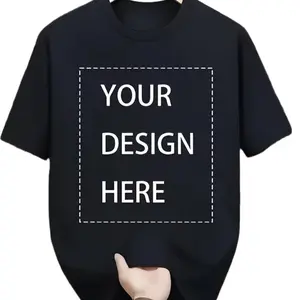 Custom T-Shirts for Men Women, 100% Cotton, Unisex Classic Fit, Personalized Photo Text Graphic Design, Advanced Digital Printing, Soft Comfy Shirts