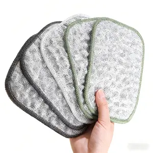 20 Pcs Multipurpose Wire Dishwashing Rags for Wet and Dry, Double Sided Wire Washing Cloth, Reusable Miracle Cleaning Cloths, Non Scratch Dishcloth for Home Kitchen, Sinks