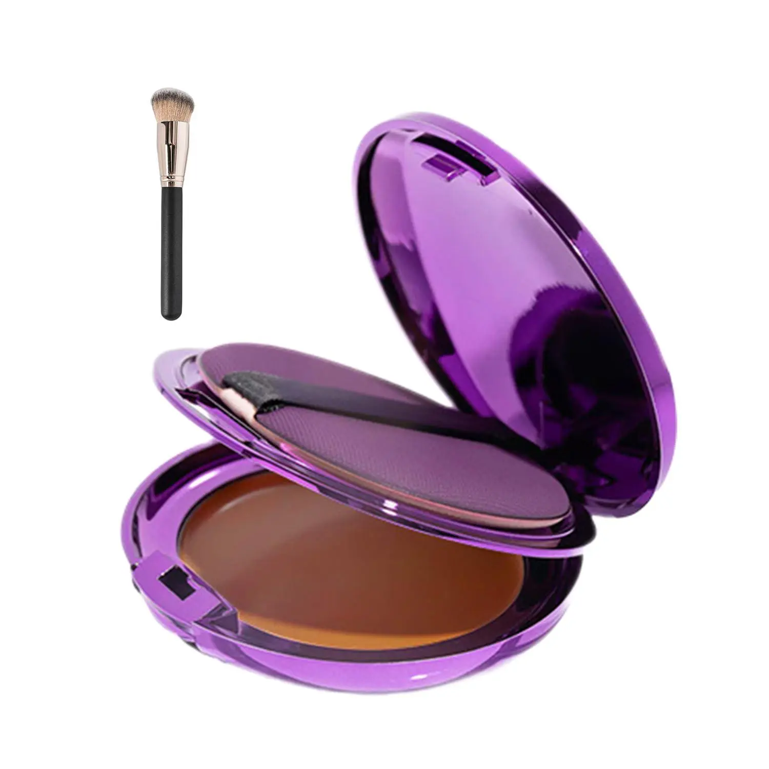 Evanesce Soft Matte Cream Concealer, Evanesce Foundation Long-Lasting Sweat-Proof, Covers Scars, Blemishes, And Tattoos Full Coverage (Dark skin tone)