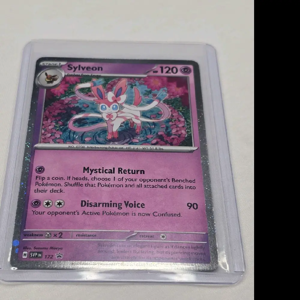 Sylveon SVP 172 Promo Raw Card