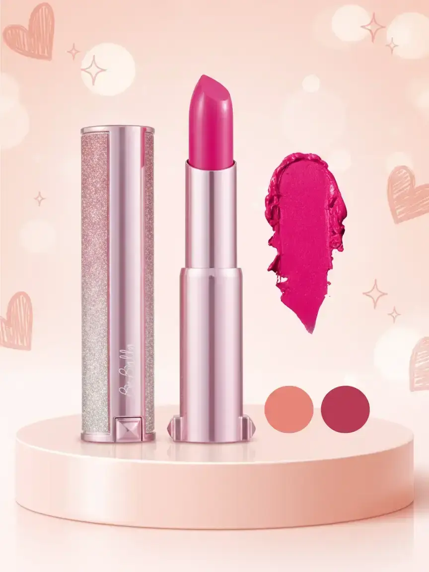 BeBella Bella Luxe Matte Lipstick - 3.5g Intensely Pigmented Hydrating Lip Makeup for Adults, with Jojoba Esters & Powder Infusion, 12 Trending All-Day Color Shades, Alcohol-Free, Cruelty-Free, Less Touchups, Single Item, Fits All Skin Types