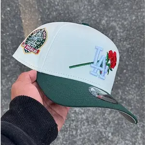 New Era 9FORTY Los Angeles Dodgers Cap with Rose Detail, Collector’s Limited Edition 2026 Urban Streetwear Gorra premium, moda urbana para hombres y mujeres, ideal para destacar tu estilo en TikTok.