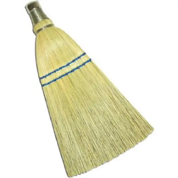212 MAIN Whisk Broom - Home Cleaning Tool, Soft Corn Bristle Broom, Abco Products 00300-12 Model (100 Per Unit), Soft Bristle Broom