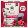 Salud 2-in-1 [Hydration + Immunity - Jamaica | Hibiscus] 400mg Electrolytes, 250mg Wellmune, 100mg Elderberry, Dairy & Soy Free, Non-GMO, Gluten Free - Healthcare, Vitamin (15 Servings)