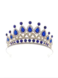 Elegant Rhinestone Crown Hair Accessory, Perfect for Weddings, Parties, Events, Stylish Headpiece for Special Occasions