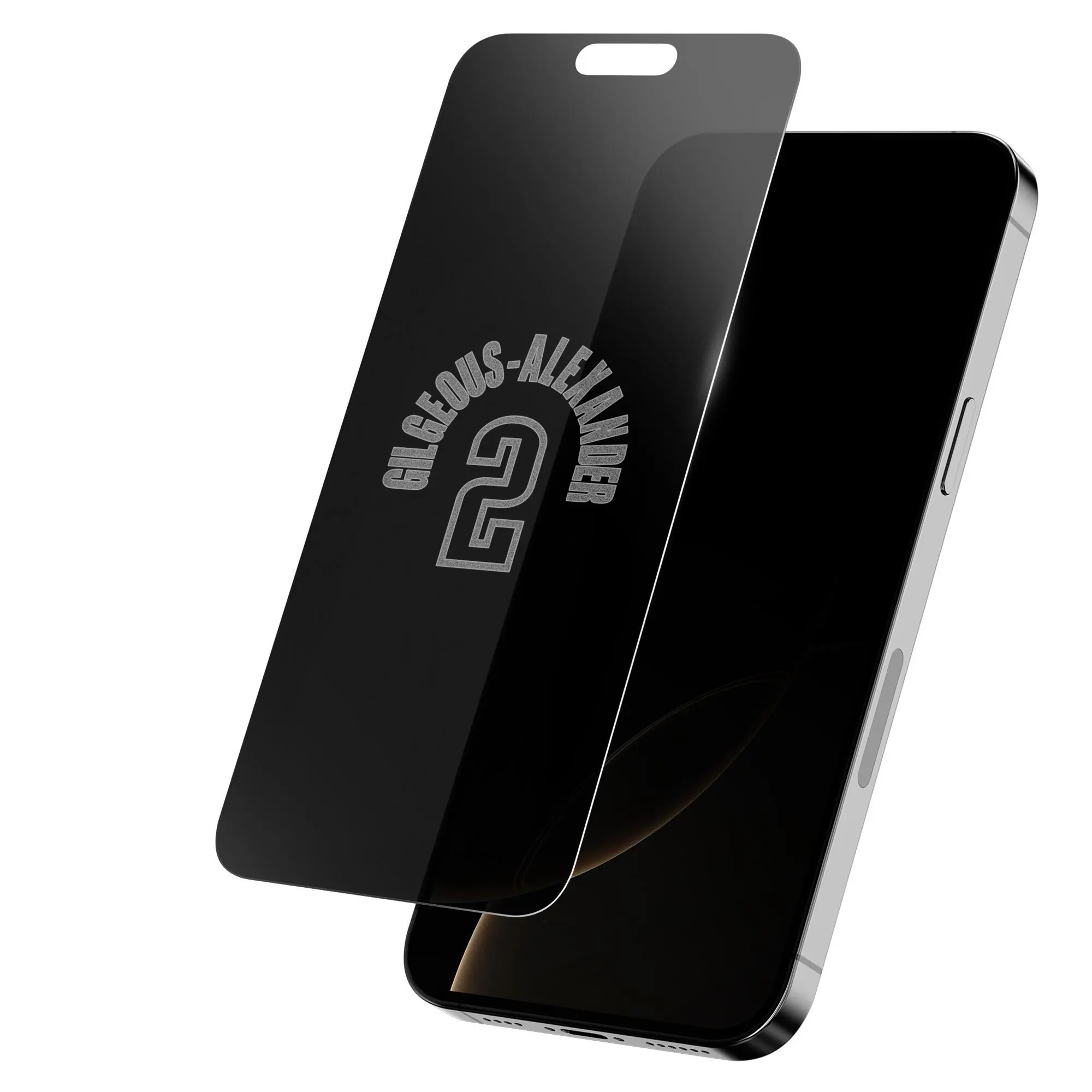 Shai Gilgeous-Alexander Personalized Tempered Glass Privacy Screen Protector for Smartphones - Privacy Mode, Shockproof, Scratch-Resistant, Easy-Install Mobile Phone Accessory