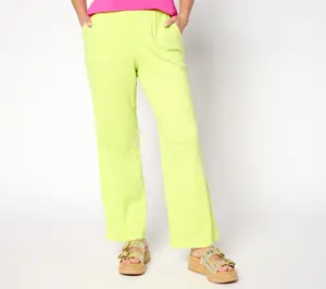 Belle by Kim Gravel Regular Packabelle Getaway Solid Beach Pant
