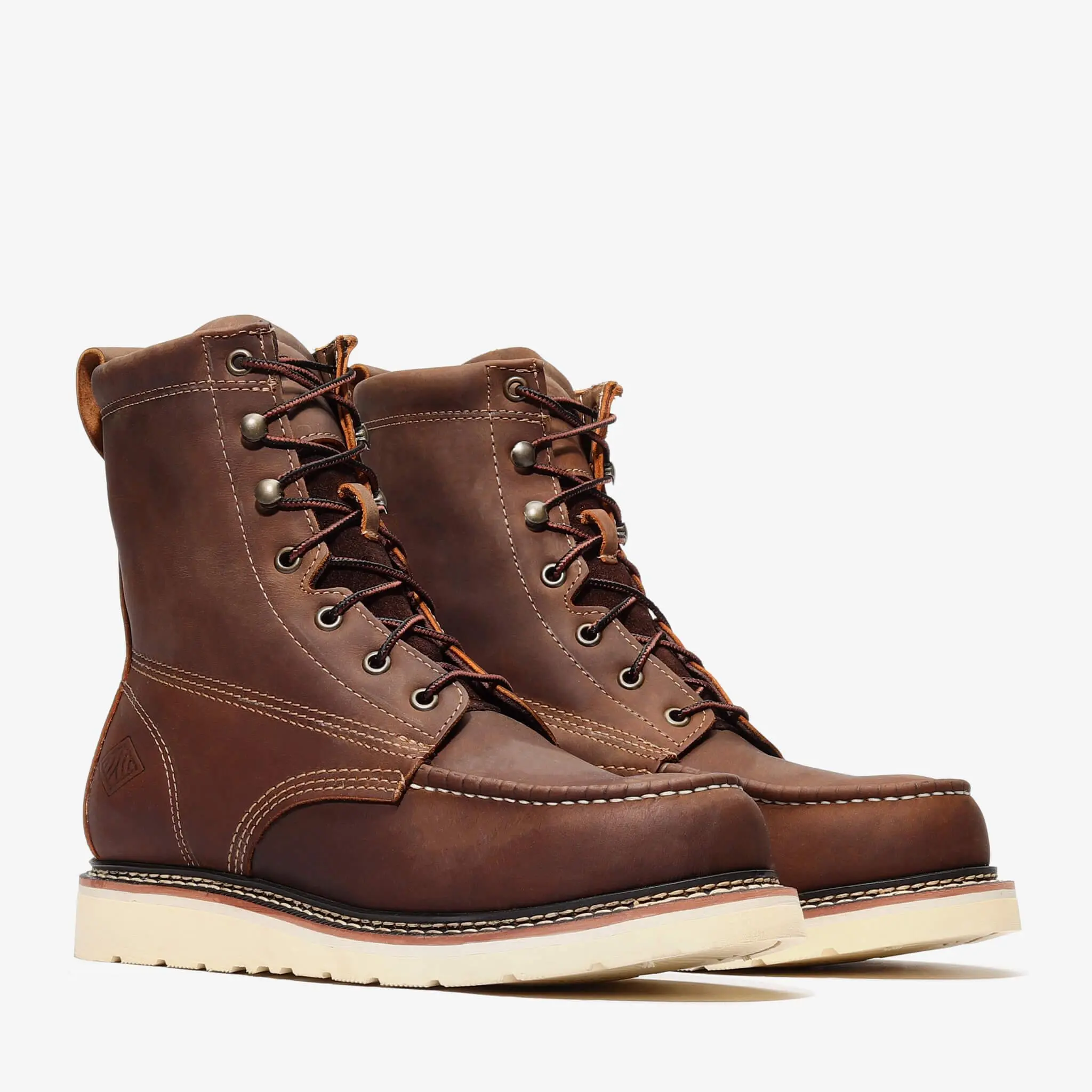 FRONTIER CLASSIC 8" MOC TOE (STEEL TOE) FRONTIER CLASSIC 8" MOC TOE (STEEL TOE)