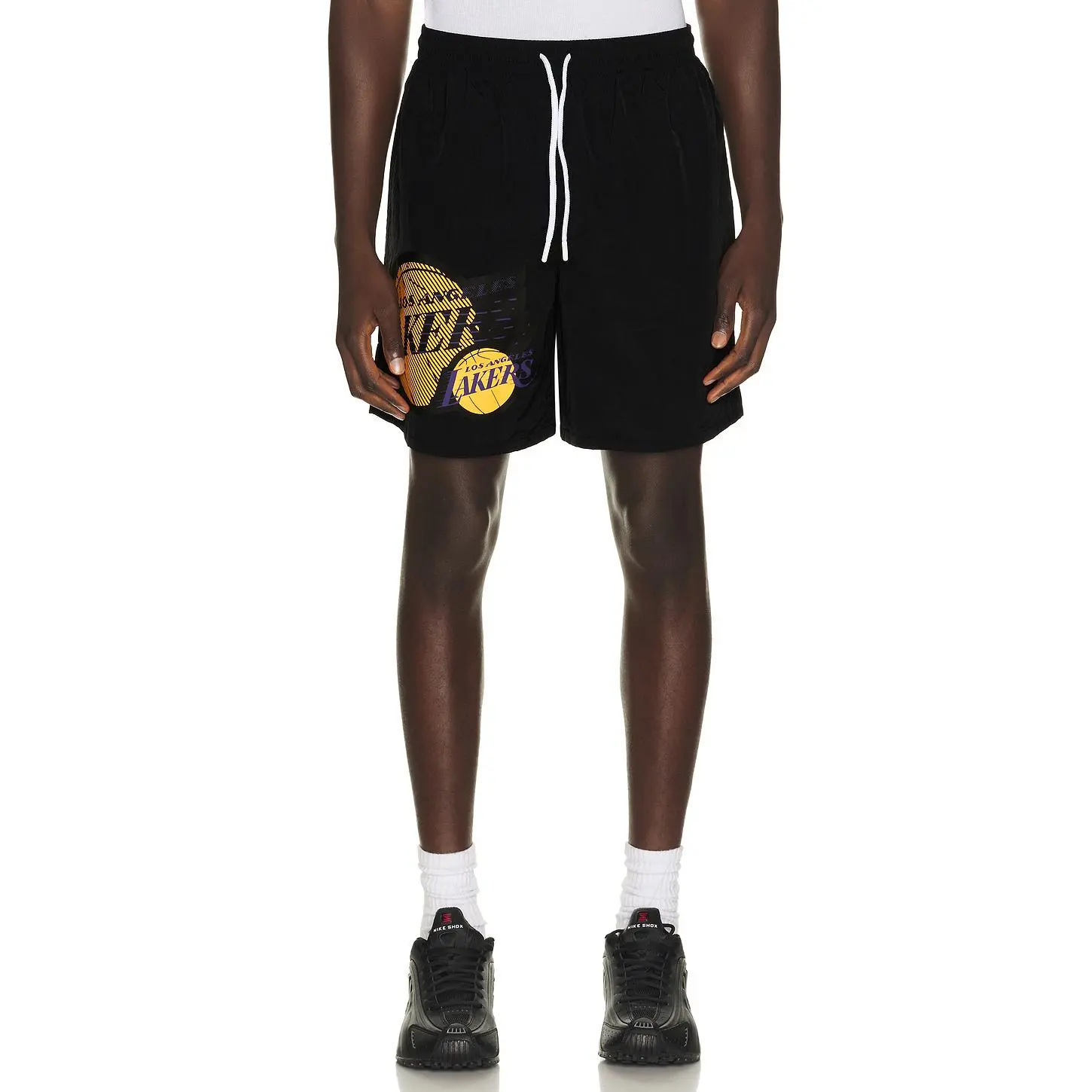 Mitchell & Ness NBA Los Angeles Lakers Best in Class 7" Shorts in Black