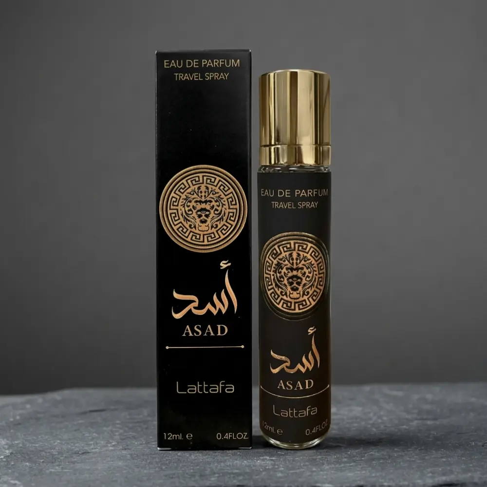 Lattafa Asad 12ml EDP Spray for MEN Arabic Inspired Scent