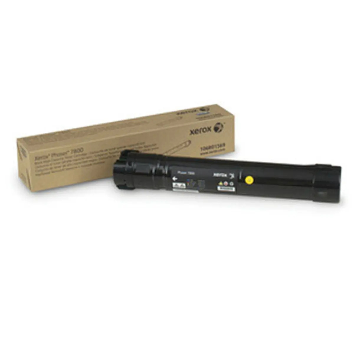 Xerox 106R01569 High-Yield Black Toner Cartridge - Compatible with Phaser 7800 Series Printers, 24000 Pages Yield