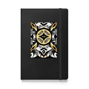 Hardcover bound notebook